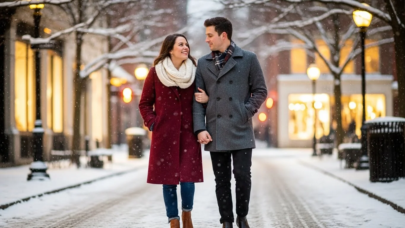 23 Romantic Winter Date Night Outfits That Impress Instantly