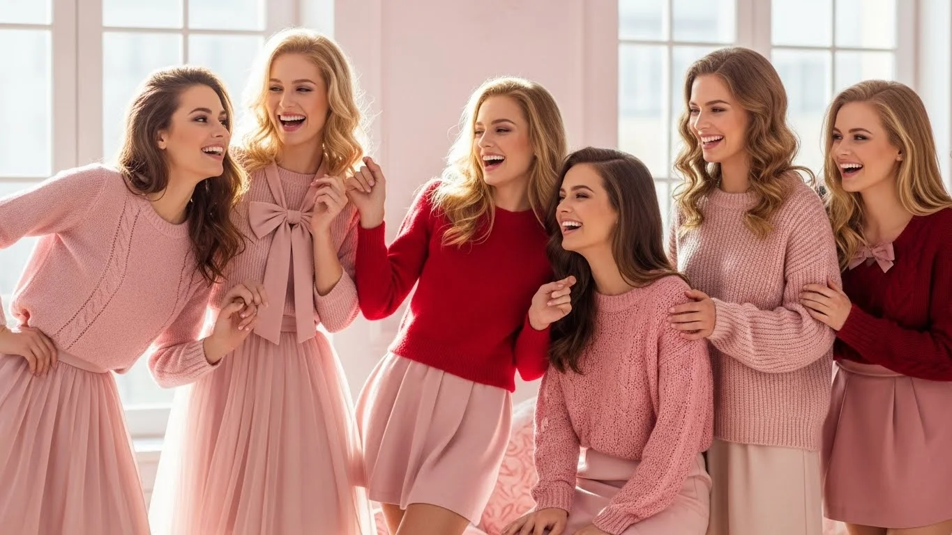 24 Girly Valentine’s Outfits That Feel Flirty & Fun