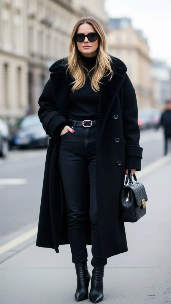 All Black Street Outfit