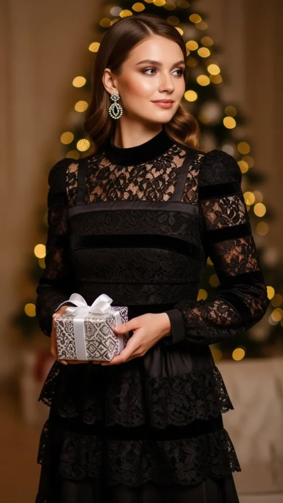 All Black With Textured Layers