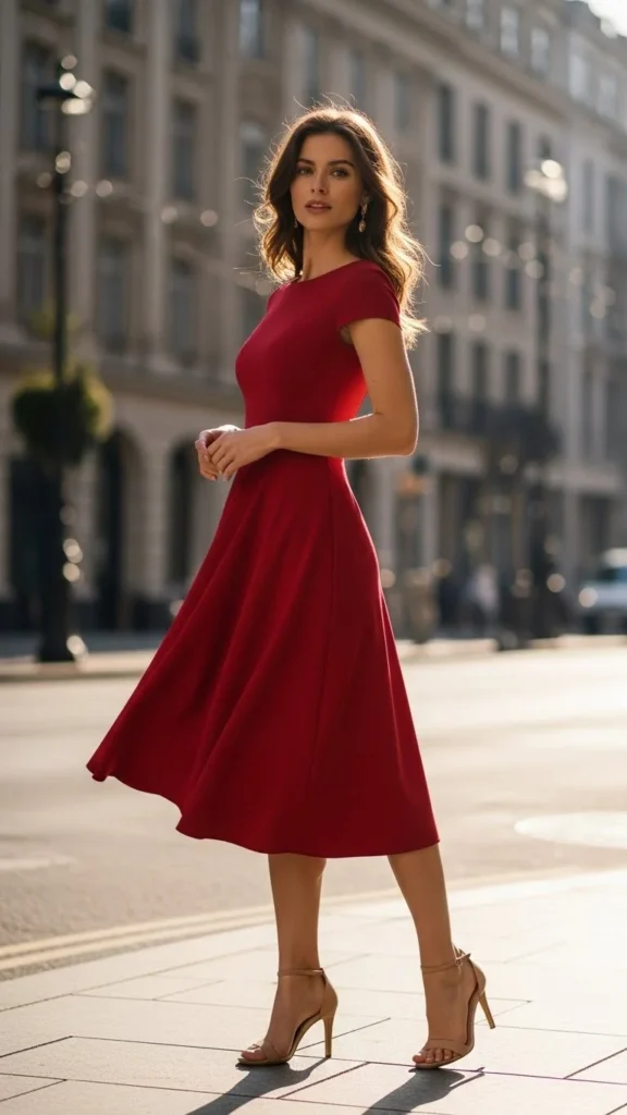 Classic Red Dress