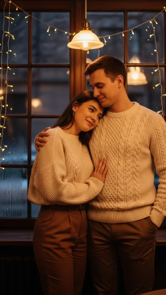 Cream and Brown Cozy Layers