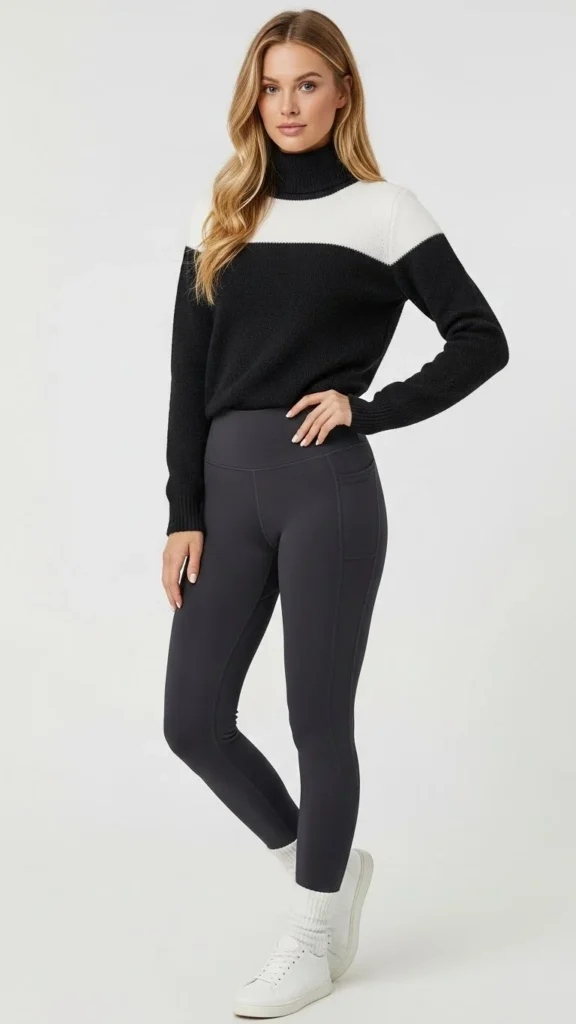 Fleece Lined Leggings Outfit