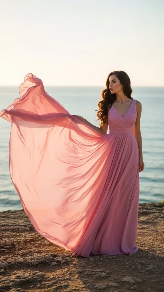 Flowing Pink Maxi for Soft Impact