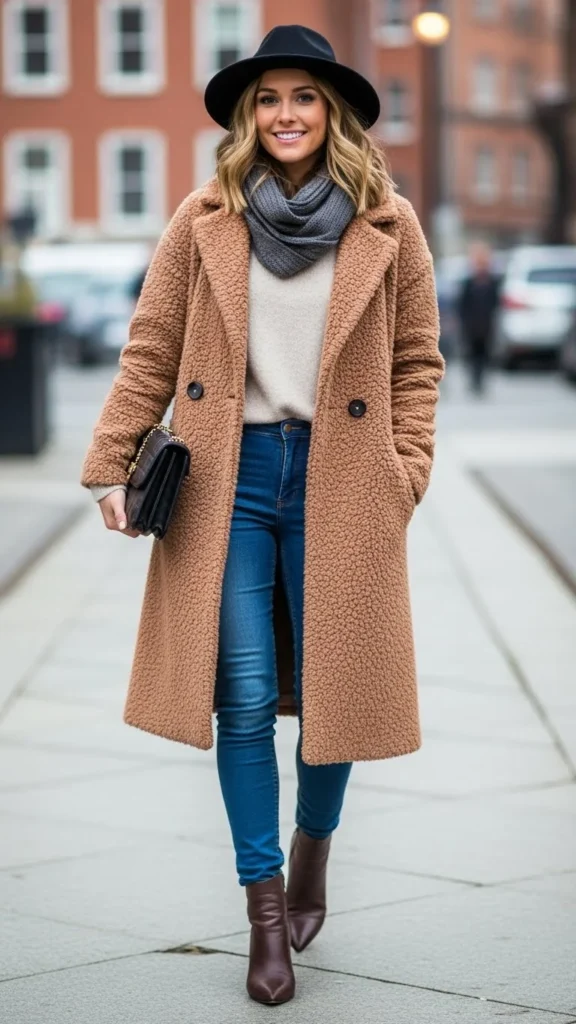 Knit Co-Ord With Long Coat