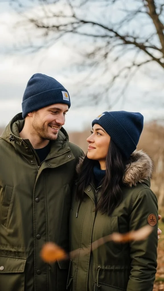 Matching Beanies and Coats