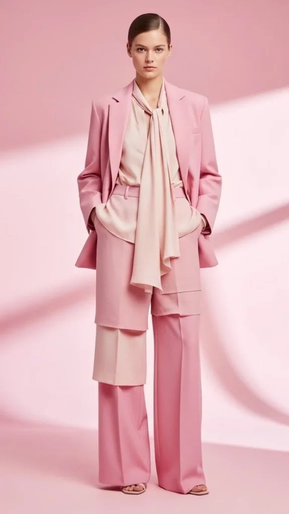 Monochrome Pink From Head to Toe