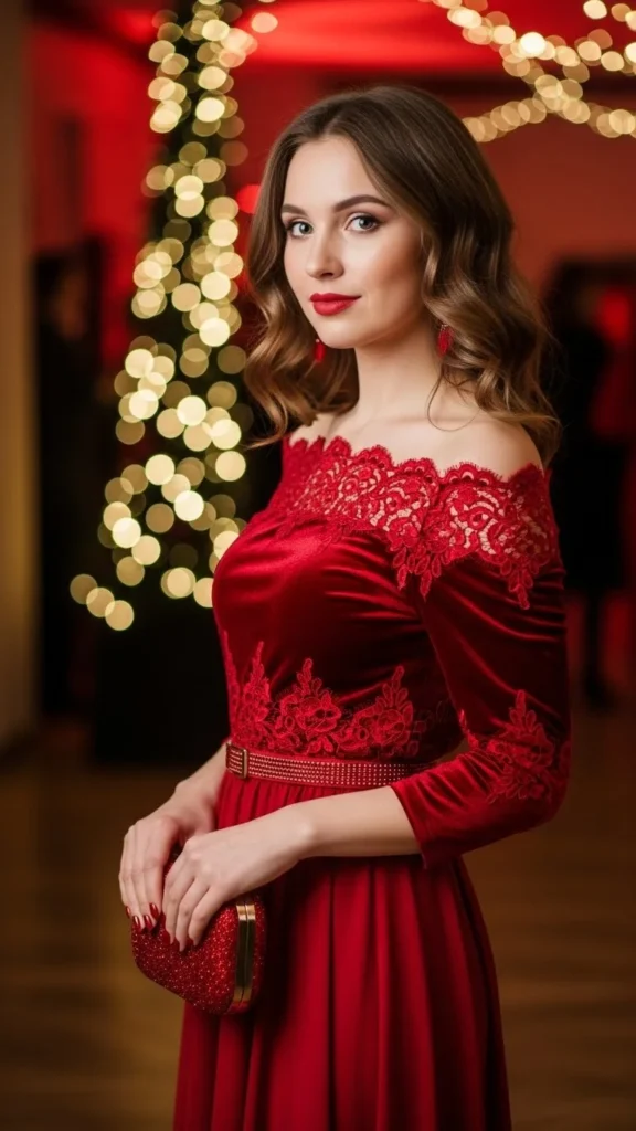 Monochrome Red Outfit