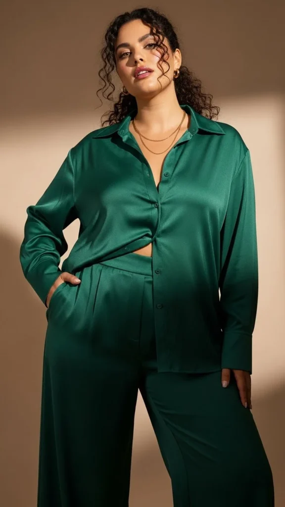 Relaxed Co-Ord Set With Simple Accessories