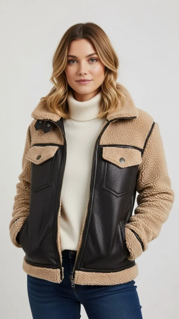 Sherpa Jacket With Basic Layers