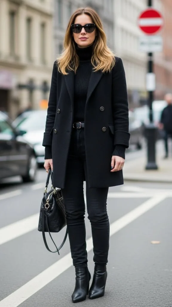Statement Boots With Simple Outfit
