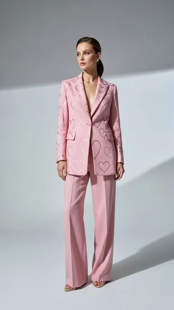 Subtle Heart Details With a Pink Base