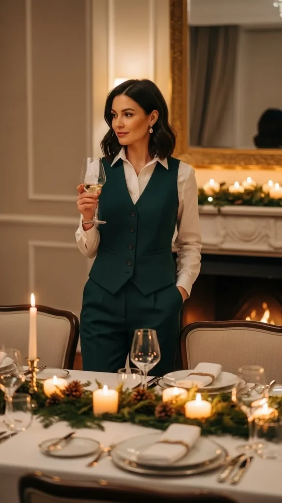 Tailored Vest With Trousers