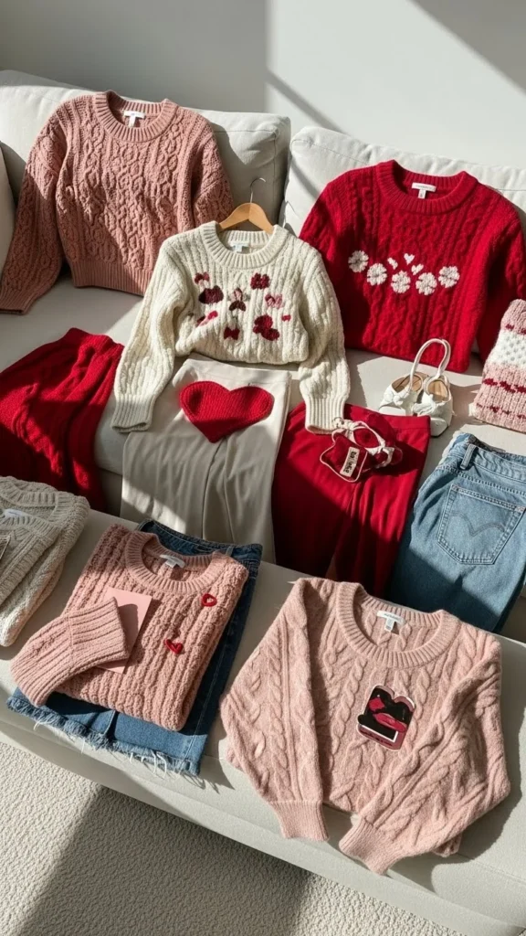 valentines day aesthetic outfits