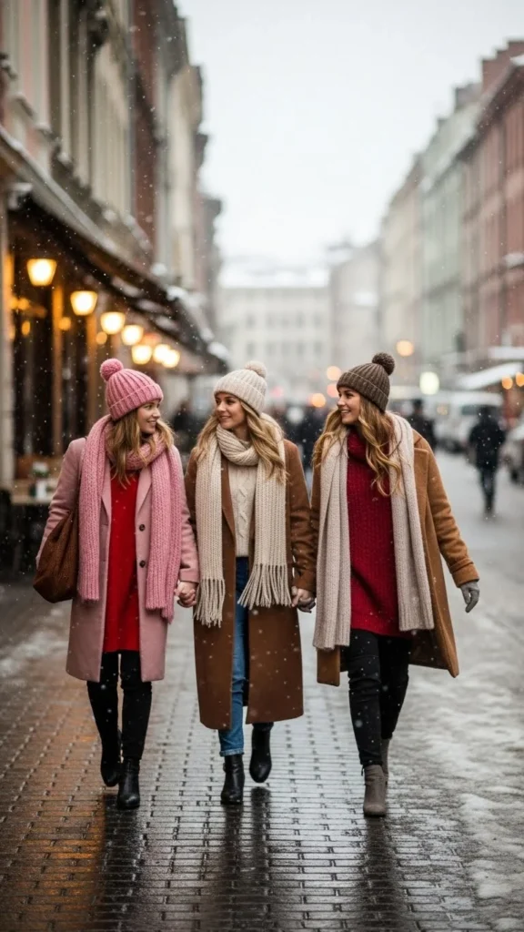 valentines day winter outfits