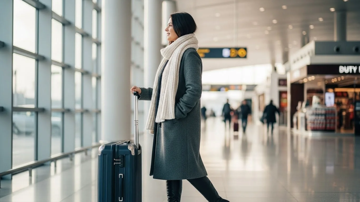 24 Comfy Winter Travel Outfits That Keep You Cozy on the Go