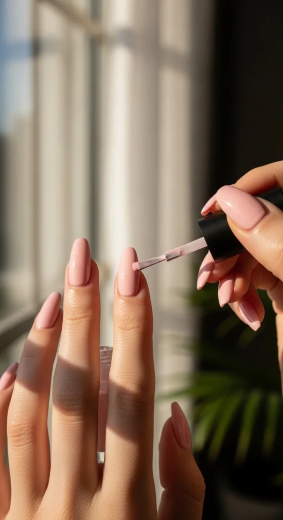 Apply polish in thin and even layers.webp