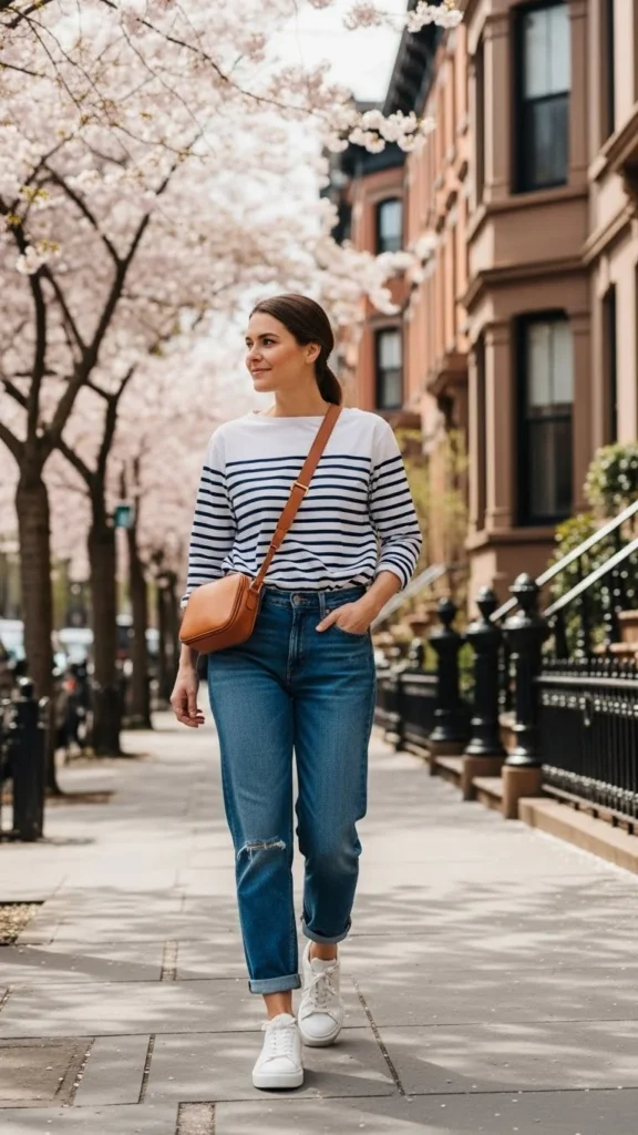 Breton Stripes and Crossbody Bag