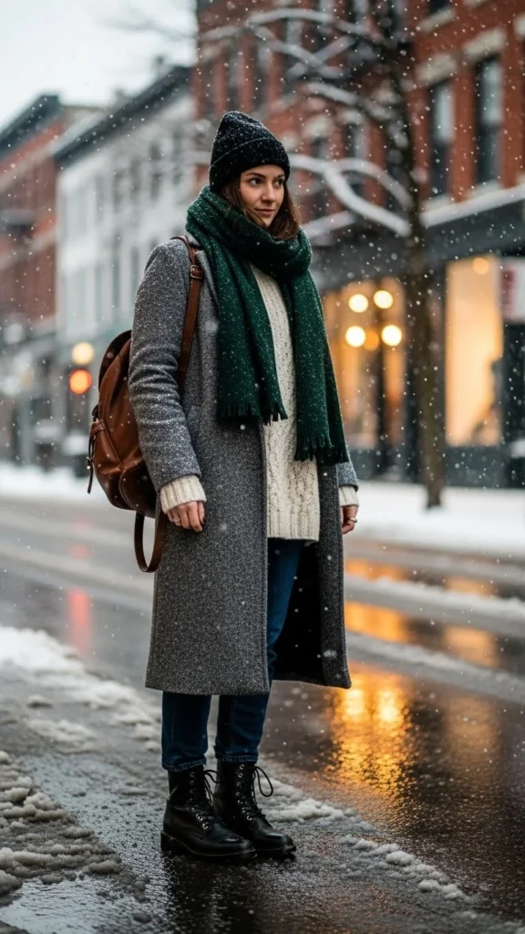 Combat Boots City Walk Look