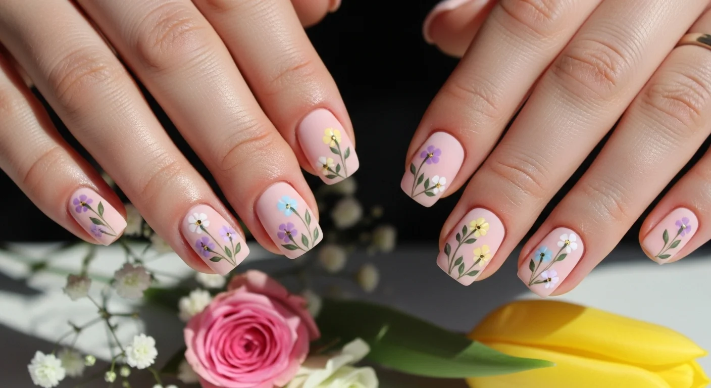 How to Design Floral Spring Nails That Feel Feminine