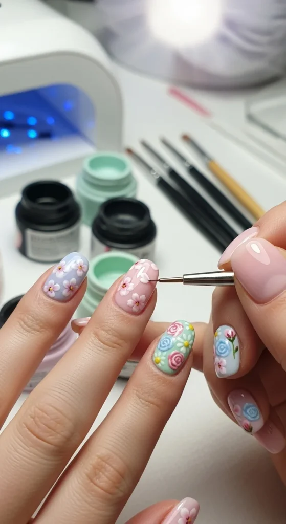 Layer the Flowers for a Hand-Painted Finish.webp