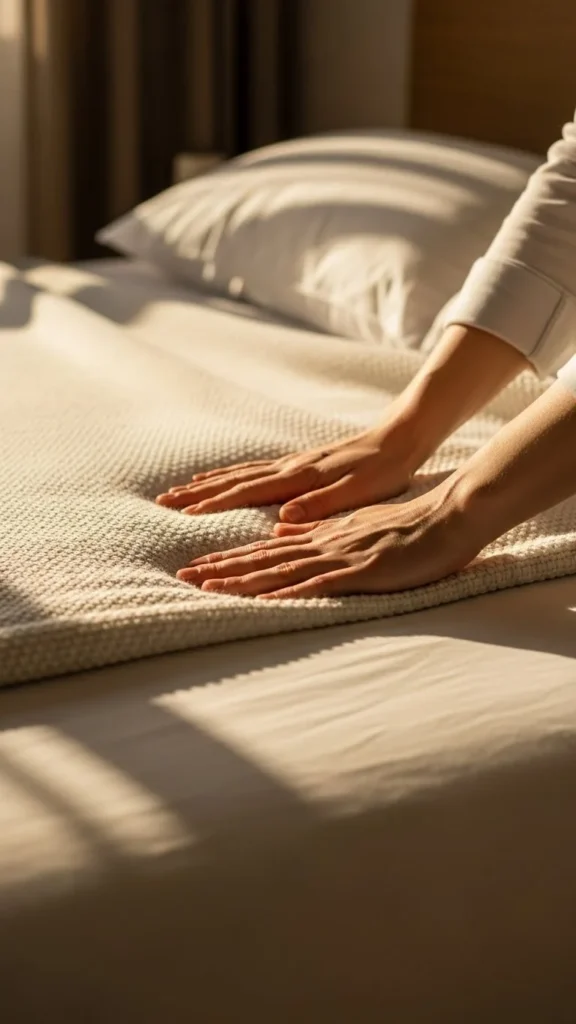 Make the Bed as a One-Minute Reset.webp