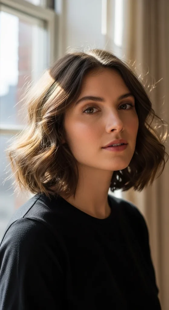 Medium Length Hair With Soft Curls.webp