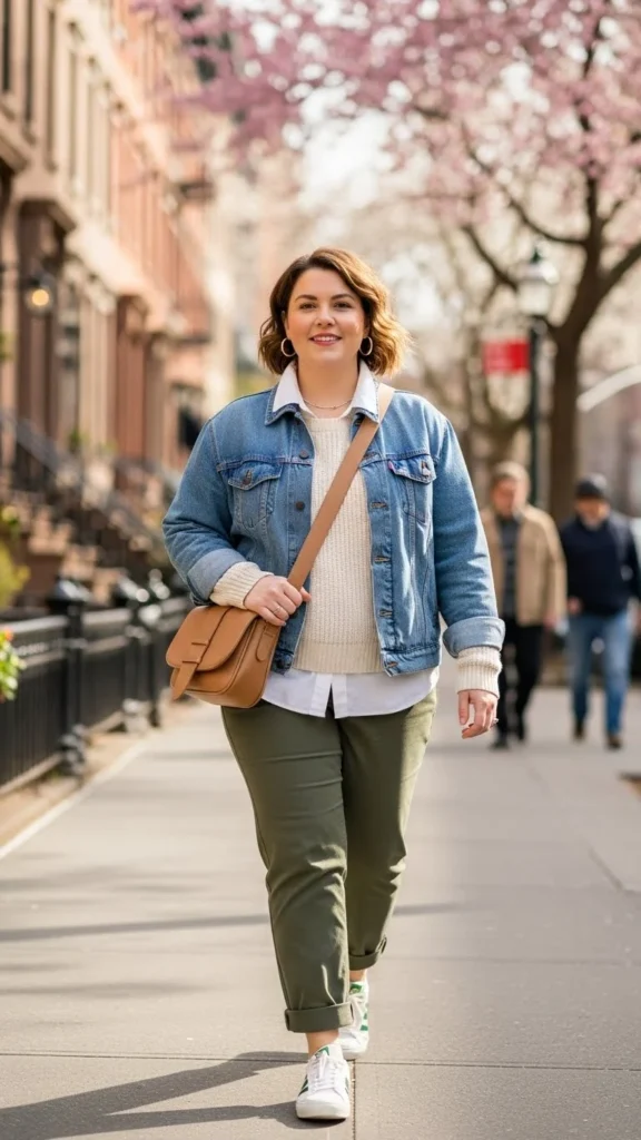 Midsize Casual Outfit with Structure