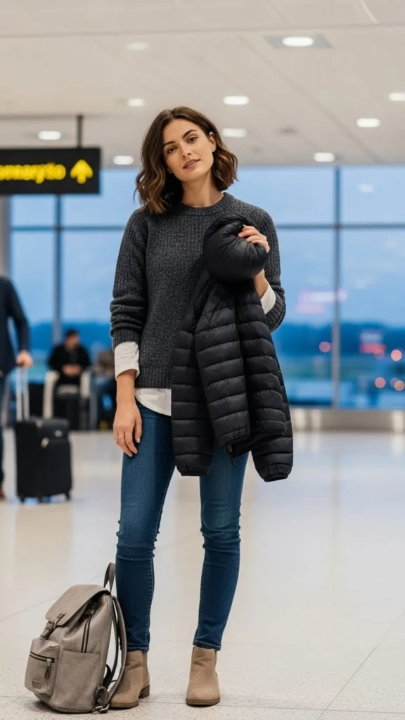 Packable Down Jacket Combo