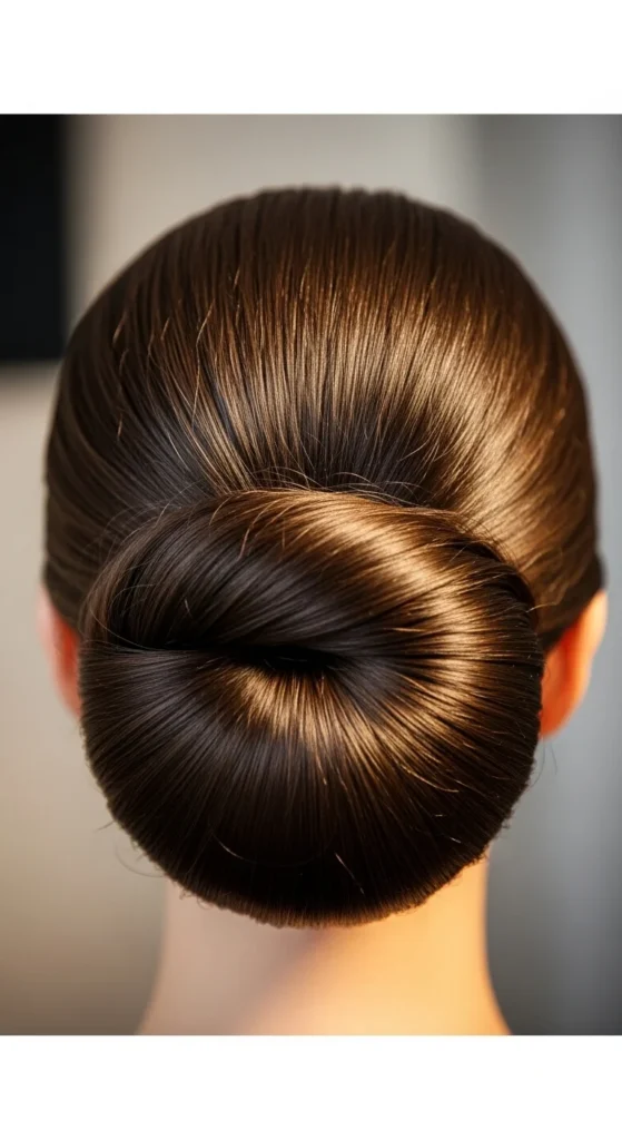 Polished Low Bun With Length.webp
