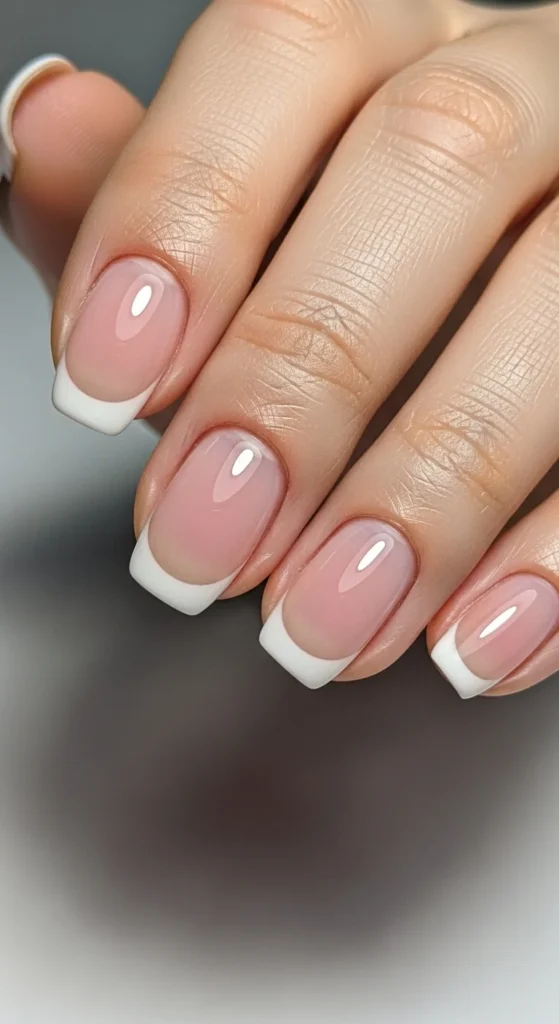 Sheer Pink Base with White Tips.webp