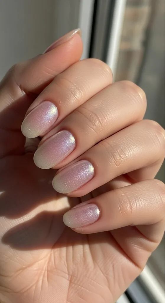 Short Acrylics with Soft Shimmer.webp