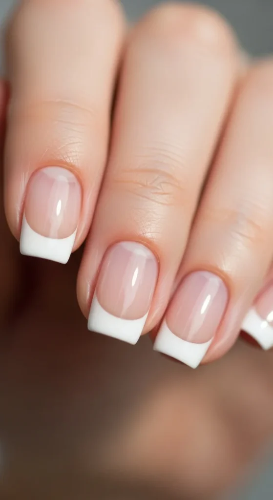 Short French Tip Nails .webp