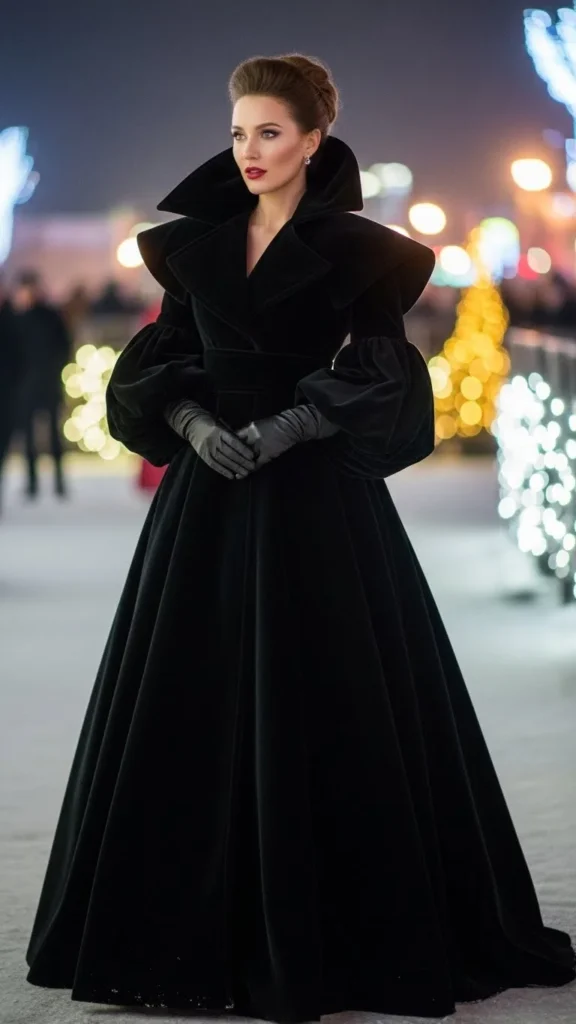 Statement Long Coat As The Outfit