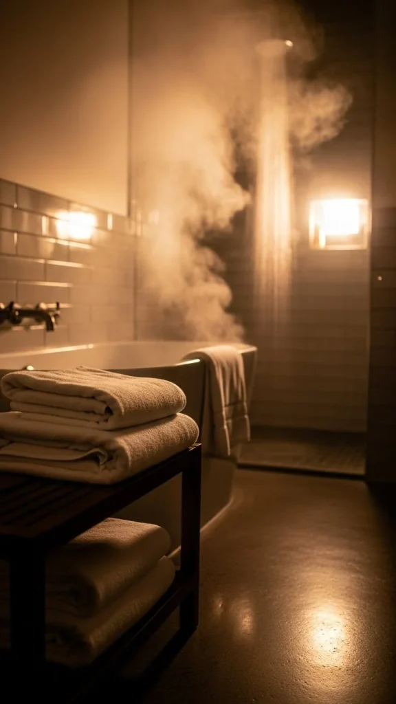 Take a Warm Shower or Foot Soak