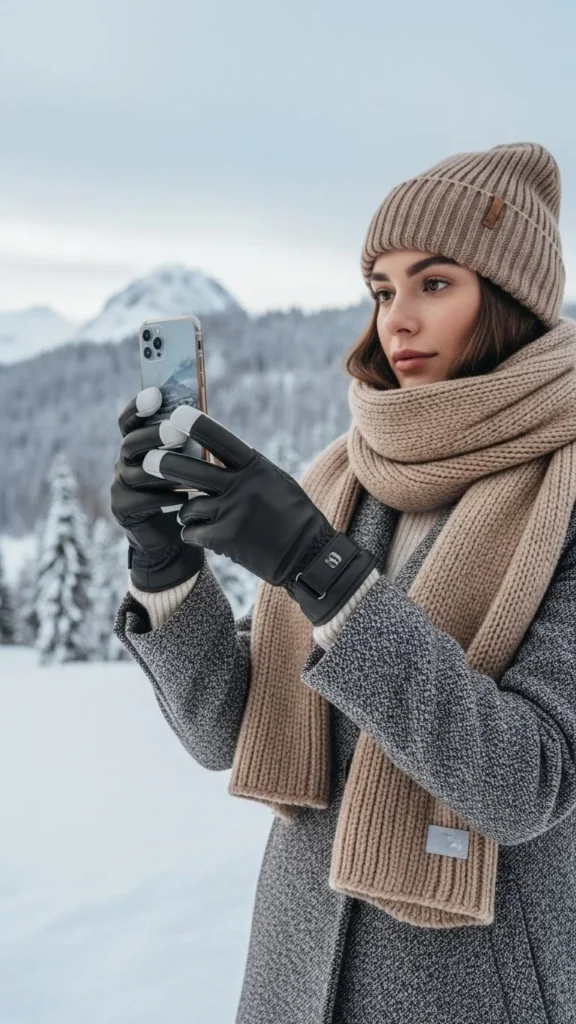 Tech Gloves Cold Weather Fit