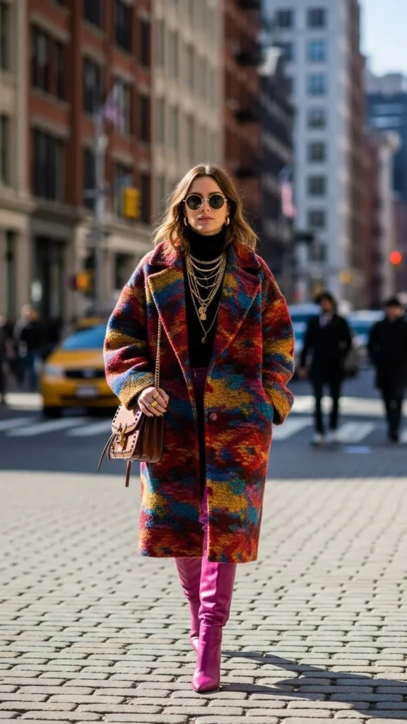 how to style maximalist outfits