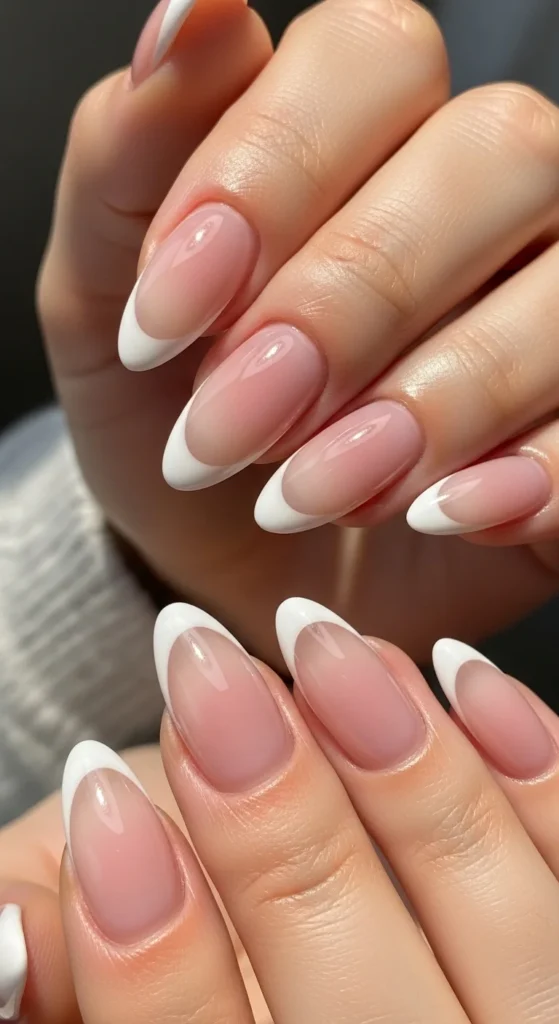 1. Classic White French on Sheer Pink.webp