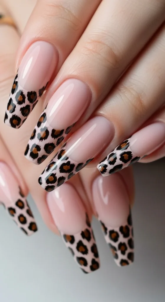 11. Animal Print Tip French.webp
