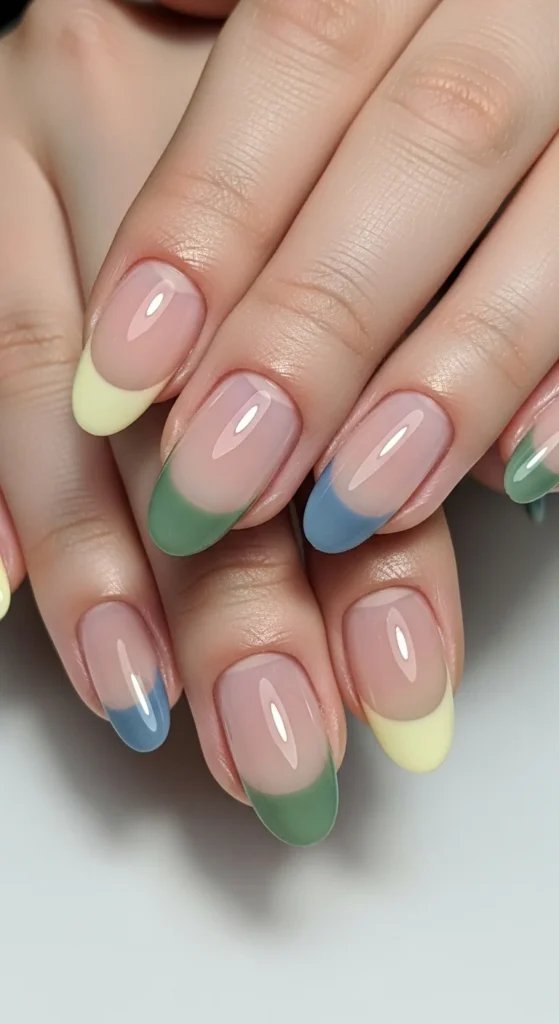 11. Colored French Tips by Season.webp