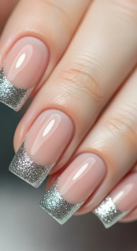 11. Nude Base With Silver Dust Tips.webp