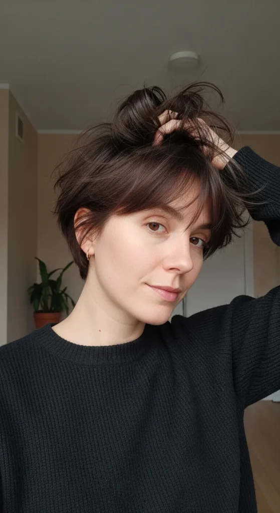 12. Messy Wash-and-Go Pixie.webp