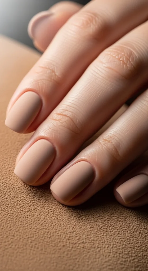 12. Soft Matte Nude Nails.webp