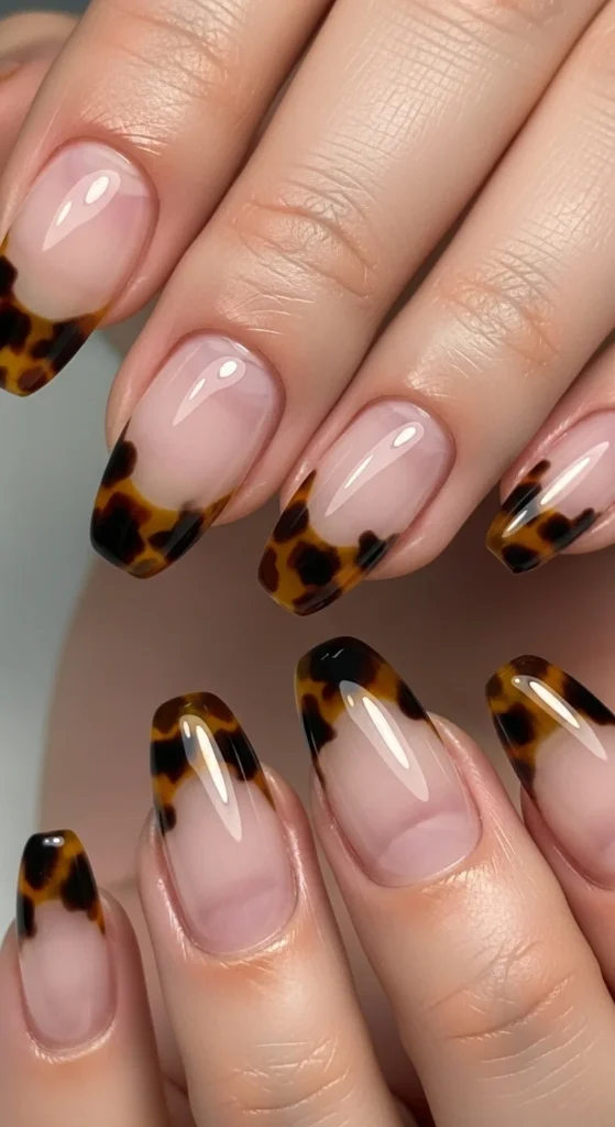 12. Tortoiseshell French Tips.webp