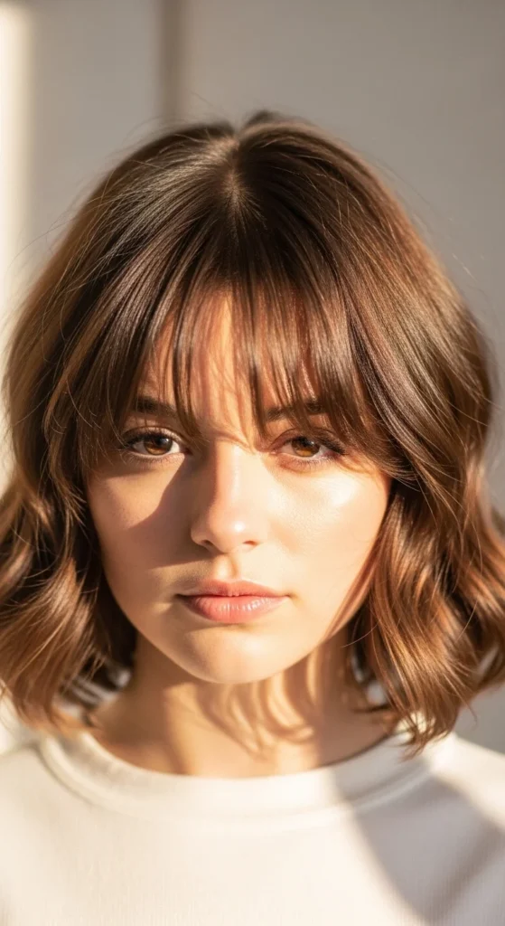 14. Eyelash Bangs with Wavy Bob.webp