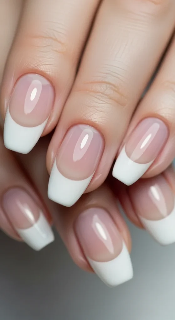 14. Squoval French Tips for Practical Wear.webp