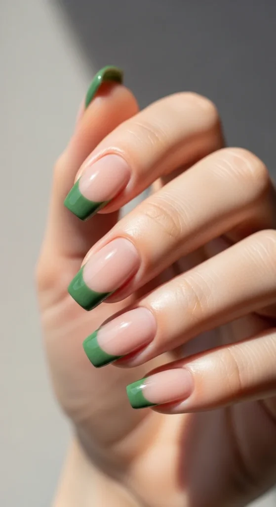 16. Green French Tips.webp