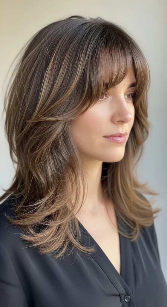 18. Curtain Bangs with a Shaggy Layered Finish.webp