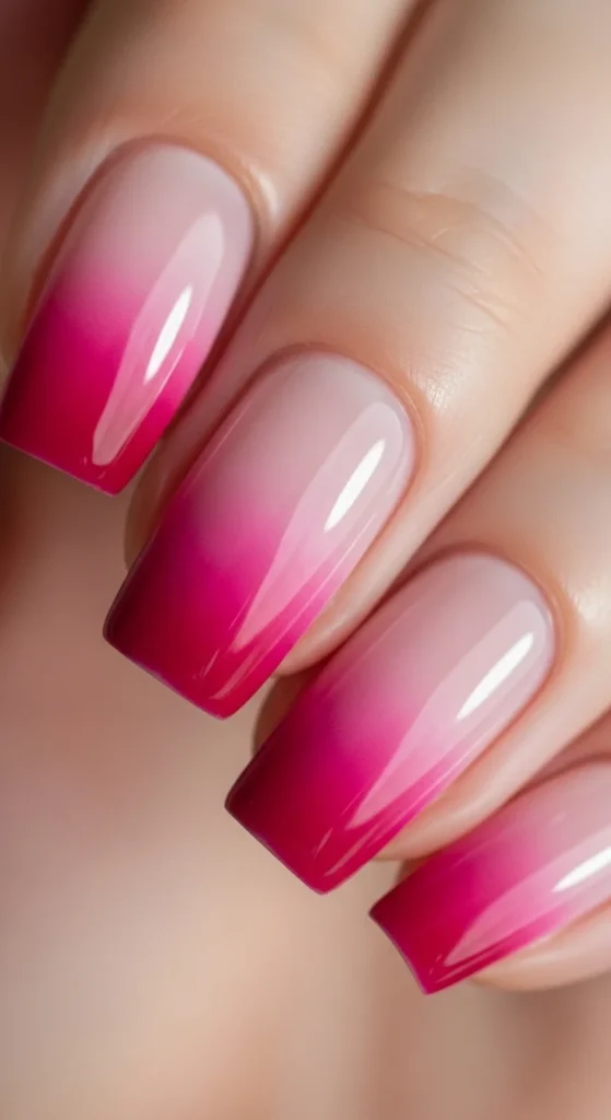 20. Pink Ombre Fade Nails.webp