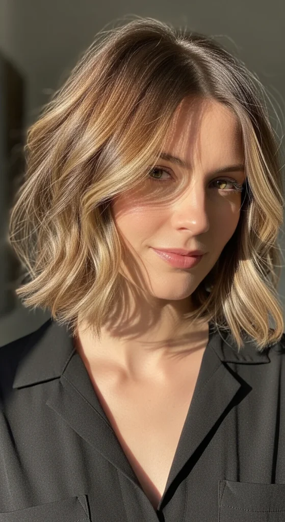 20. Shaggy Bob with Peekaboo Highlights.webp